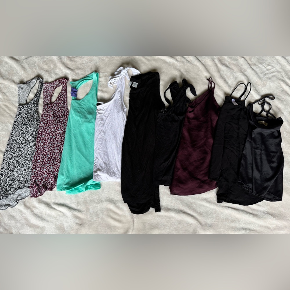 Vici Women's Tank Tops Collection - Black, White, Teal, Burgundy, Floral